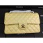 chanel flap bag Iridescent Grained Calfskin&Gold-Tone AS1112 yellow JK3509rJ28