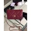 Chanel flap bag Lambskin & Gold-Tone Metal 3798 Purplish JK4580fc78