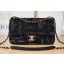 Chanel Flap denim Shoulder Bag AS3135 black JK2682UM91