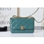 Chanel Flap Lambskin mini Shoulder Bag AS2615 green JK2765AM45