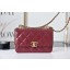 Chanel Flap Lambskin mini Shoulder Bag AS2615 red JK2766sp14