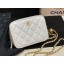 Chanel Lambskin camera bag AS2463 white JK2742sf78