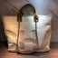 Chanel Medium Canvas Tote Shopping Bag 55699 off-white JK5124ff76