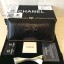 Chanel Minaudiere Metallic Lambskin & Ruthenium-Finish Metal 78988 black JK4996zS17