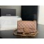 Chanel MINI Flap Bag Original Sheepskin Leather 1116 Taupe JK2636yC28