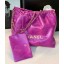 Chanel Original Oil Wax Leather Calfskin Cable Shopping Bag A67088 rose JK2916KX22