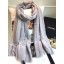 Chanel Scarf CC2836 Grey JK953aM39