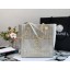 Chanel small Shopping bag A66940 white JK3037Sy67