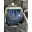 Fake CHANEL 22 HANDBAG Denim AS3261 blue&white JK2276Lh27