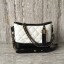 Fashion Chanel Gabrielly Calf Leather Shoulder Bag 93823 Black&White JK5912Of26