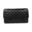 High Quality Replica Chanel 2.55 Series Flap Bags Original Sheepskin Leather A1112 Black JK865aR54