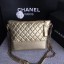 Knockoff AAAAA Chanel Gabrielle Shoulder Bag Original Calfskin Leather A93842 Grey JK5591Jc39