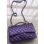 Replica Chanel 2.55 Series Double Flap Bag Original Lambskin Leather A1112 Violet JK355Yn66