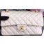 Replica Chanel 2.55 Series Flap Bag OffWhite Cavier Leather A05480 Gold JK659Vi77