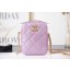 Replica Chanel mini Shoulder Bag Grained Calfskin AS2857 Lavender JK3010ui32