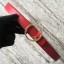 Replica Chanel Original Calf leather Belt 56991 red JK662ec82