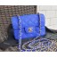 Replica Fashion Chanel mini Classic Flap Bags Blue Cannage Pattern 1115 Gold JK1012yI43