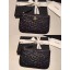 Replica Fashion Chanel Sheepskin Leather 2256 Wallet Black JK1377yI43