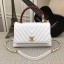 Replica High Quality Chanel Flap Bag with Top Handle 36620 white JK4918Jh90