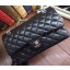 Replica Top Chanel 2.55 Series Flap Bag Original Sheepskin Leather A09765 Black JK648Cq58