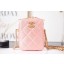 Replica Top Chanel mini Shoulder Bag Grained Calfskin AS2857 pink JK3009Cq58