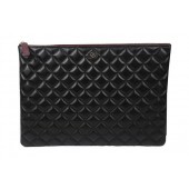 AAAAA Chanel Clutch Bag Black Original Sheepskin A69254 A69253 A69252 Gold JK869aM93