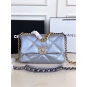 Best Chanel 19 flap bag AS1160 silver JK3924kr25