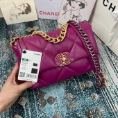 Chanel 19 flap bag AS1160 AS1161 AS1162 purple JK3396fH28