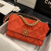 CHANEL 19 Flap Bag AS1160 orange JK4306Rc99