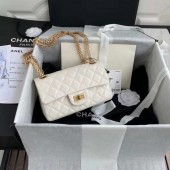 Chanel 2.55 Calfskin Flap Bag A37586 white JK3861sp14