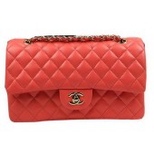 Chanel 2.55 Series Bags Orange Original Leather CFA1112 Gold JK982OG45