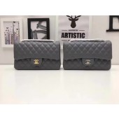 Chanel 2.55 Series Flap Bags Original Sheepskin A1112 Grey JK5984Ym74