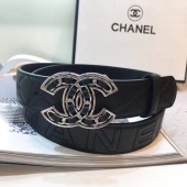 Chanel Calf Leather Belt Wide with 32mm 56609 JK625bm74