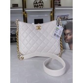 Chanel Calfskin Shoulder Bag AS3112 white JK2613OG45