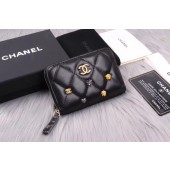 Chanel classic card holder A81610 black JK1362Va47