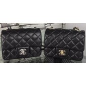 Chanel Classic Flap Bag Original Sheepskin Leather A5171 Black JK495Xp72