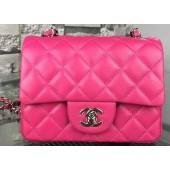 Chanel Classic Flap Bag Original Sheepskin Leather A5171 Rose JK490DI37