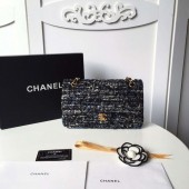 Chanel classic handbag Tweed Braid & Gold-Tone Metal A01112-4 JK4840hI90