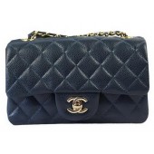 Chanel Classic MINI Flap Bag Royal Cannage Pattern CF1119 Gold JK956TV86