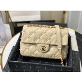 Chanel flap bag AS1202 apricot JK4369Yf79