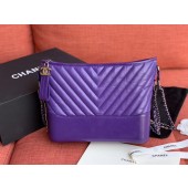 Chanel gabrielle hobo bag A93824 purple JK4320io33