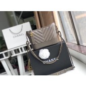 Chanel gabrielle small hobo bag A91810 grey JK4623ED90