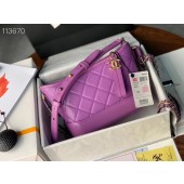 Chanel gabrielle small hobo bag A91810 Lavender JK4166Hn31