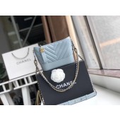 Chanel gabrielle small hobo bag A91810 light blue JK4619jf20