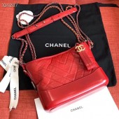 Chanel gabrielle small hobo bag A91810 red JK4765Xw85