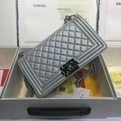 Chanel Leboy Original caviar leather Shoulder Bag A67086 silver silver chain JK5187aj95