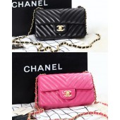 Chanel mini Classic Flap Bag Original Sheepskin CHA1116 Gold JK766Kd37