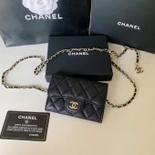 Chanel Original Grained Calfskin Pocket 81081 black JK3291hk64