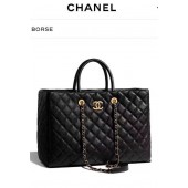 Chanel Original large shopping bag Grained Calfskin A93525 black JK4865tQ92