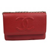 Chanel Original Leather mini Flap Bags A48654 Red JK1001aj95